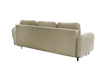 Knocklong 2-sits Bäddsoffa NO_BRAND beige - Möbler - Soffa - Bäddsoffa - 2 sits bäddsoffa