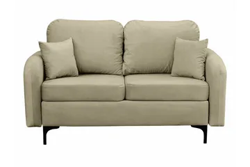 Knocklong 2-sits Bäddsoffa NO_BRAND beige - Möbler - Soffa - Bäddsoffa - 2 sits bäddsoffa