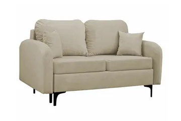 Knocklong 2-sits Bäddsoffa NO_BRAND beige - Möbler - Soffa - Bäddsoffa - 2 sits bäddsoffa