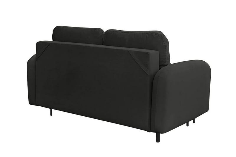 Knocklong 2-sits Bäddsoffa NO_BRAND Black - Möbler - Soffa - Bäddsoffa - 2 sits bäddsoffa