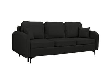 Knocklong 2-sits Bäddsoffa NO_BRAND Black - Möbler - Soffa - Bäddsoffa - 2 sits bäddsoffa