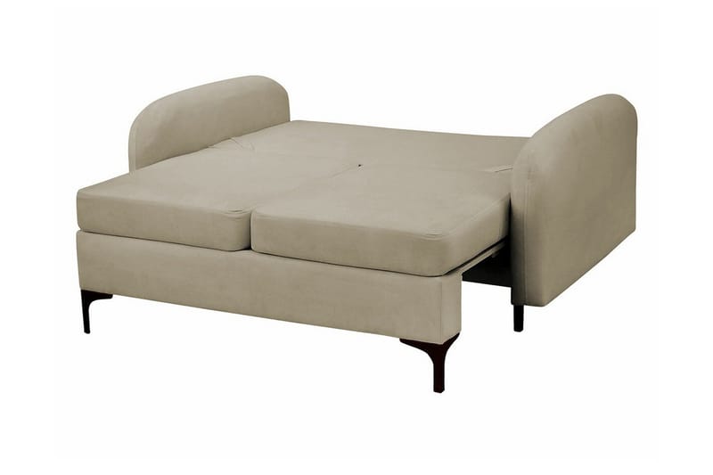 Knocklong 2-sits Bäddsoffa NO_BRAND Black - Möbler - Soffa - Bäddsoffa - 2 sits bäddsoffa