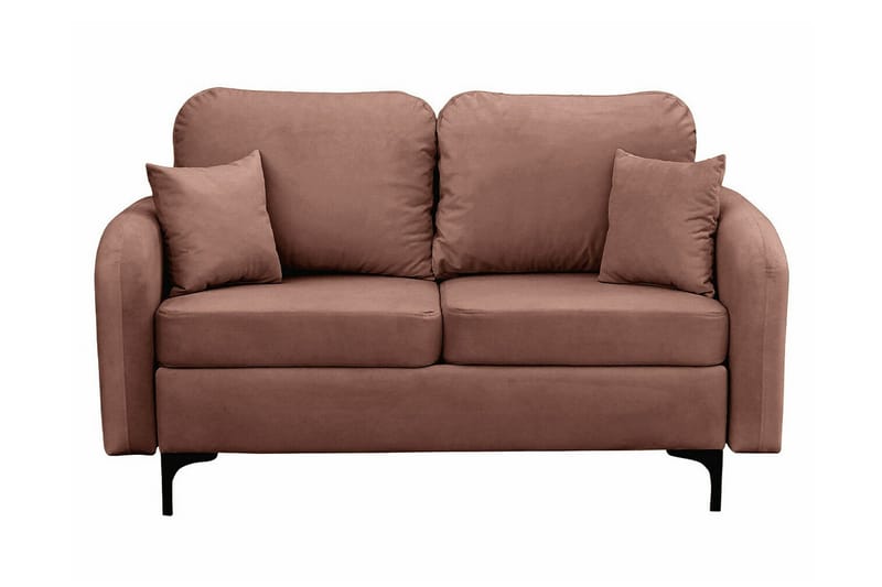 Knocklong 2-sits Bäddsoffa NO_BRAND Brown - Möbler - Soffa - Bäddsoffa - 2 sits bäddsoffa