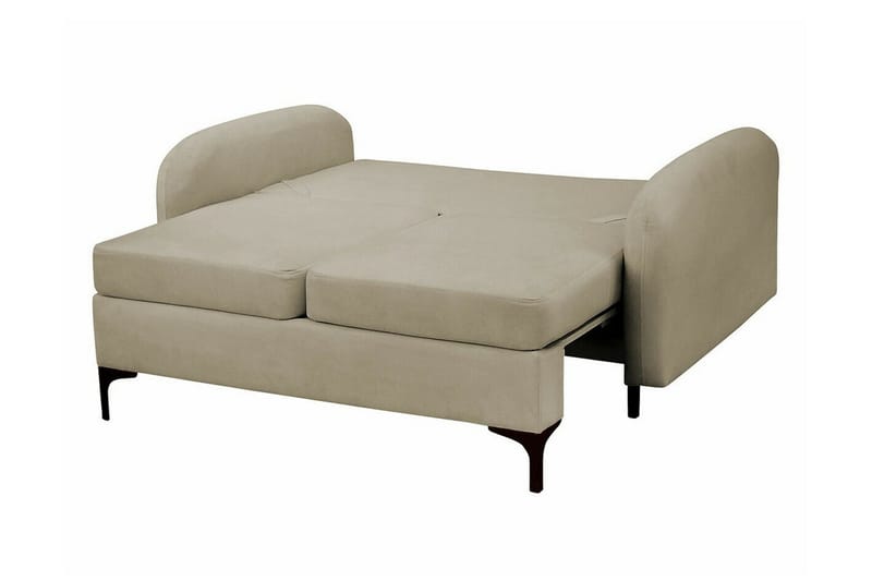 Knocklong 2-sits Bäddsoffa NO_BRAND Brown - Möbler - Soffa - Bäddsoffa - 2 sits bäddsoffa