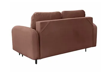 Knocklong 2-sits Bäddsoffa NO_BRAND Brown - Möbler - Soffa - Bäddsoffa - 2 sits bäddsoffa