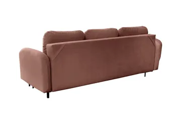 Knocklong 2-sits Bäddsoffa NO_BRAND Brown - Möbler - Soffa - Bäddsoffa - 2 sits bäddsoffa