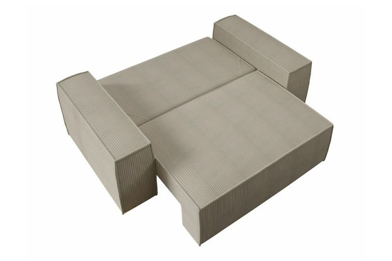 Knocklong 2-sits Bäddsoffa NO_BRAND Cream - Möbler - Soffa - Bäddsoffa - 2 sits bäddsoffa
