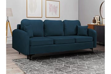 Knocklong 2-sits Bäddsoffa NO_BRAND Dark blue - Möbler - Soffa - Bäddsoffa - 2 sits bäddsoffa