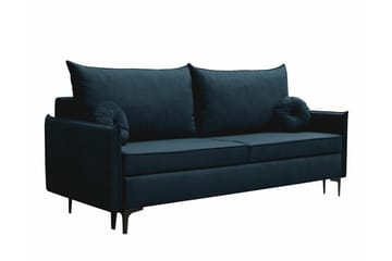 Knocklong 2-sits Bäddsoffa NO_BRAND Dark blue - Möbler - Soffa - Bäddsoffa - 2 sits bäddsoffa