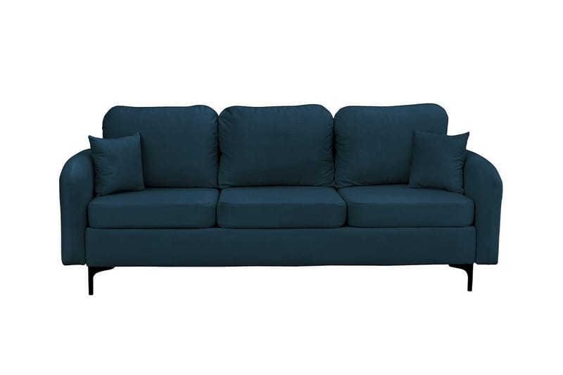 Knocklong 2-sits Bäddsoffa NO_BRAND Dark blue - Möbler - Soffa - Bäddsoffa - 2 sits bäddsoffa