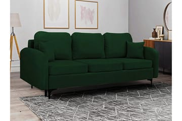 Knocklong 2-sits Bäddsoffa NO_BRAND Dark green - Möbler - Soffa - Bäddsoffa - 2 sits bäddsoffa