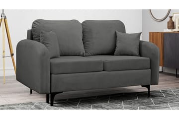 Knocklong 2-sits Bäddsoffa NO_BRAND Dark grey - Möbler - Soffa - Bäddsoffa - 2 sits bäddsoffa