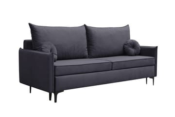 Knocklong 2-sits Bäddsoffa NO_BRAND Dark grey - Möbler - Soffa - Bäddsoffa - 2 sits bäddsoffa
