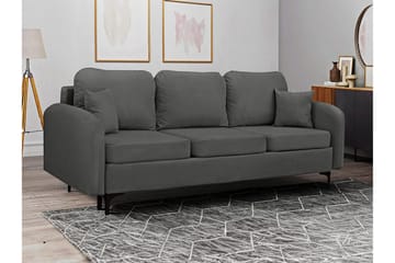 Knocklong 2-sits Bäddsoffa NO_BRAND Dark grey - Möbler - Soffa - Bäddsoffa - 2 sits bäddsoffa