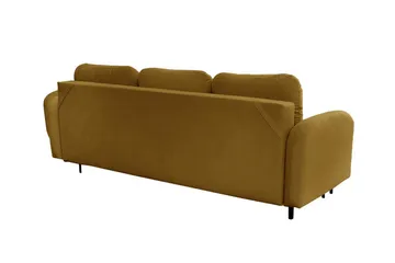 Knocklong 2-sits Bäddsoffa NO_BRAND Yellow-Green - Möbler - Soffa - Bäddsoffa - 2 sits bäddsoffa