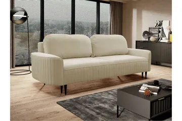 Laytown 2-sits Bäddsoffa NO_BRAND Beige/Light beige - Möbler - Soffa - Bäddsoffa - 2 sits bäddsoffa