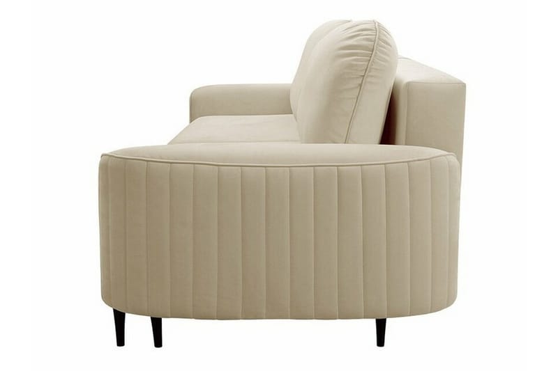 Laytown 2-sits Bäddsoffa NO_BRAND Beige/Light beige - Möbler - Soffa - Bäddsoffa - 2 sits bäddsoffa