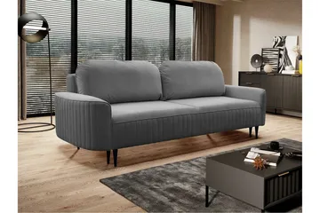 Laytown 2-sits Bäddsoffa NO_BRAND Dark grey - Möbler - Soffa - Bäddsoffa - 2 sits bäddsoffa