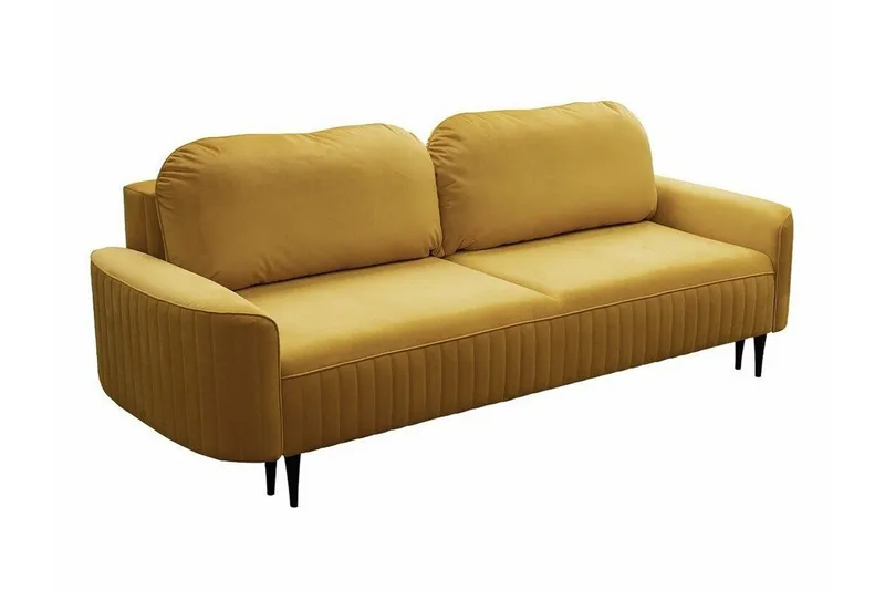 Laytown 2-sits Bäddsoffa NO_BRAND Yellow