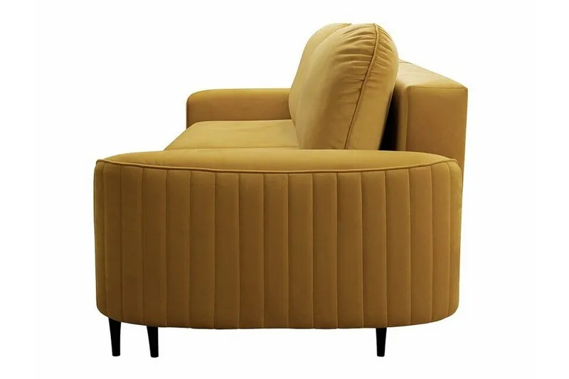 Laytown 2-sits Bäddsoffa NO_BRAND Yellow - Möbler - Soffa - Bäddsoffa - 2 sits bäddsoffa