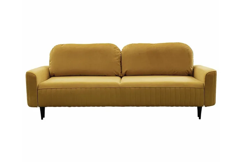 Laytown 2-sits Bäddsoffa NO_BRAND Yellow - Möbler - Soffa - Bäddsoffa - 2 sits bäddsoffa