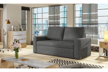 Lijan 2-sits Bäddsoffa - Grå - Möbler - Soffa - Bäddsoffa - 2 sits bäddsoffa