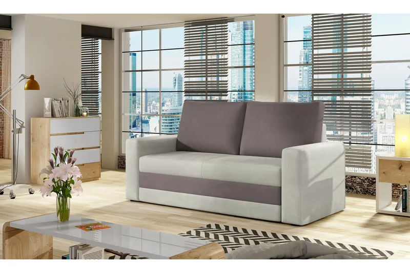 Lijan Bäddsoffa, Grå