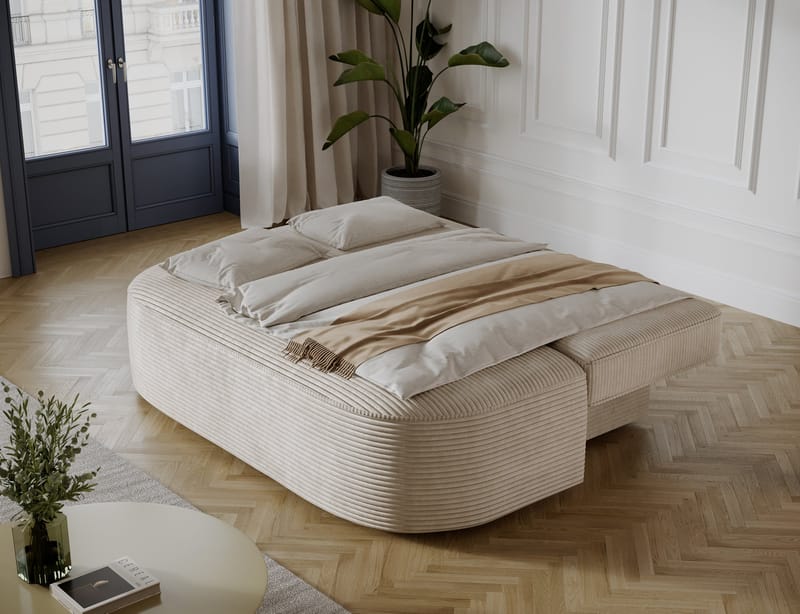 Lilana 3-sits Bäddsoffa med förvaring - Jarell 18 - Möbler - Soffa - Bäddsoffa - 2 sits bäddsoffa