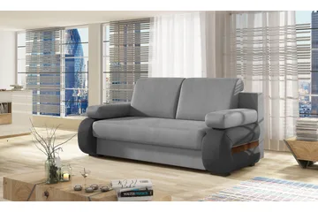 Madrido 2-sits Bäddsoffa - Grå - Möbler - Soffa - Bäddsoffa - 2 sits bäddsoffa