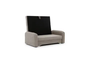 Manita Bäddsoffa med Förvaring 2-sits - Beige - Möbler - Soffa - Bäddsoffa - 2 sits bäddsoffa