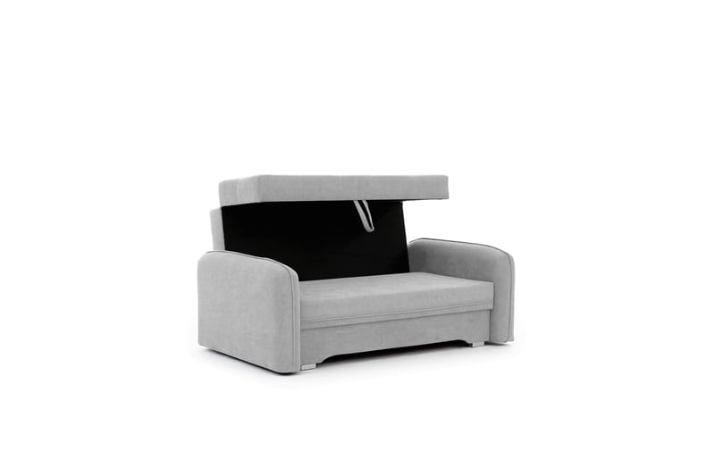 Manita Bäddsoffa med Förvaring 2-sits - Grå - Möbler - Soffa - Bäddsoffa - 2 sits bäddsoffa