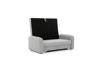 Manita Bäddsoffa med Förvaring 2-sits - Grå - Möbler - Soffa - Bäddsoffa - 2 sits bäddsoffa