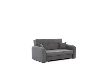 Manita Bäddsoffa med Förvaring 2-sits - Grå - Möbler - Soffa - Bäddsoffa - 2 sits bäddsoffa