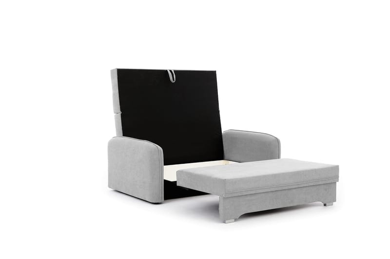 Manita Bäddsoffa med Förvaring 2-sits - Grå - Möbler - Soffa - Bäddsoffa - 2 sits bäddsoffa