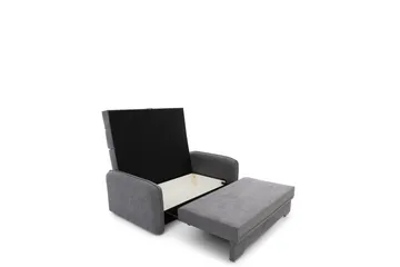 Manita Bäddsoffa med Förvaring 2-sits - Grå - Möbler - Soffa - Bäddsoffa - 2 sits bäddsoffa