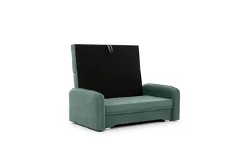 Manita Bäddsoffa med Förvaring 2-sits - Grön - Möbler - Soffa - Bäddsoffa - 2 sits bäddsoffa