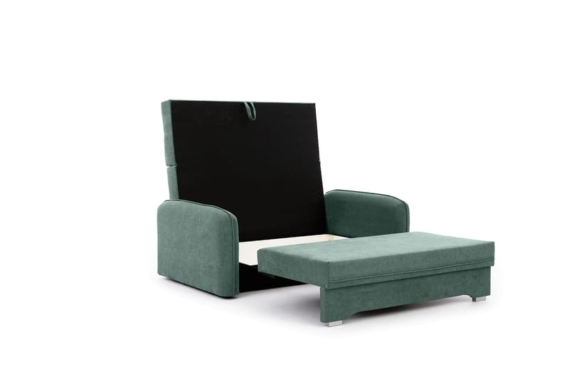 Manita Bäddsoffa med Förvaring 2-sits - Grön - Möbler - Soffa - Bäddsoffa - 2 sits bäddsoffa