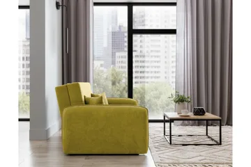 Manita Bäddsoffa med Förvaring 2-sits - Gul - Möbler - Soffa - Bäddsoffa - 2 sits bäddsoffa