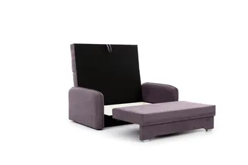 Manita Bäddsoffa med Förvaring 2-sits - Lila - Möbler - Soffa - Bäddsoffa - 2 sits bäddsoffa