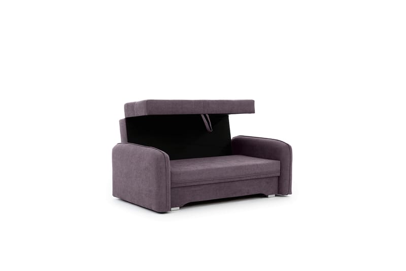 Manita Bäddsoffa med Förvaring 2-sits - Lila - Möbler - Soffa - Bäddsoffa - 2 sits bäddsoffa