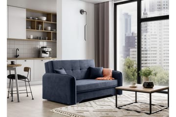 Manita Bäddsoffa med Förvaring 2-sits - Mörkblå - Möbler - Soffa - Bäddsoffa - 2 sits bäddsoffa