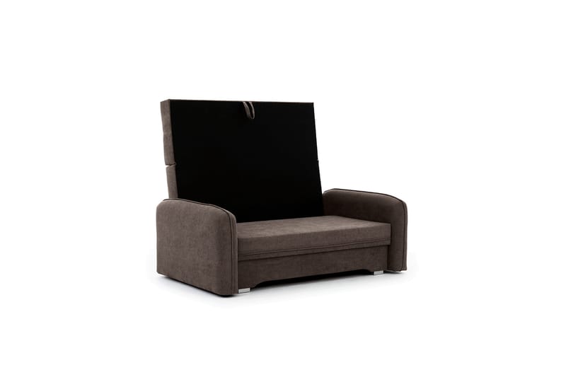 Manita Bäddsoffa med Förvaring 2-sits - Mörkbrun - Möbler - Soffa - Bäddsoffa - 2 sits bäddsoffa