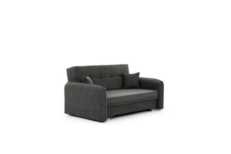 Manita Bäddsoffa med Förvaring 2-sits - Mörkgrå - Möbler - Soffa - Bäddsoffa - 2 sits bäddsoffa
