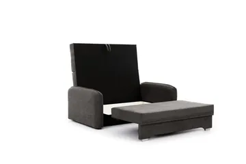 Manita Bäddsoffa med Förvaring 2-sits - Mörkgrå - Möbler - Soffa - Bäddsoffa - 2 sits bäddsoffa