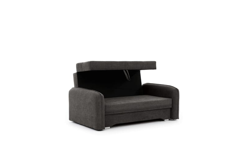 Manita Bäddsoffa med Förvaring 2-sits - Mörkgrå - Möbler - Soffa - Bäddsoffa - 2 sits bäddsoffa