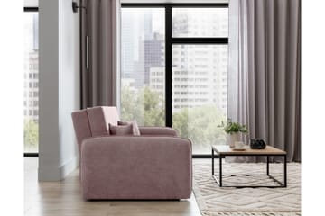 Manita Bäddsoffa med Förvaring 2-sits - Rosa - Möbler - Soffa - Bäddsoffa - 2 sits bäddsoffa