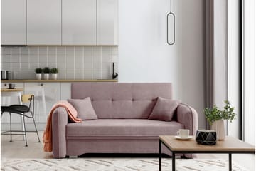 Manita Bäddsoffa med Förvaring 2-sits - Rosa - Möbler - Soffa - Bäddsoffa - 2 sits bäddsoffa