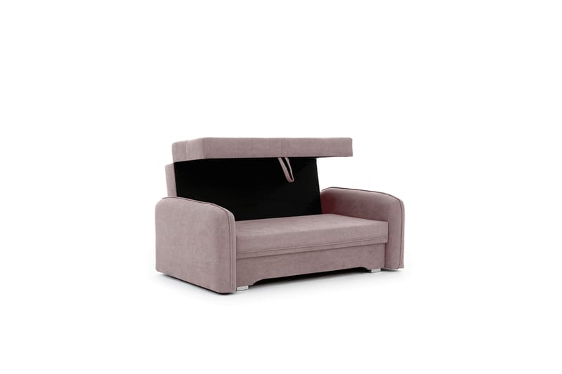 Manita Bäddsoffa med Förvaring 2-sits - Rosa - Möbler - Soffa - Bäddsoffa - 2 sits bäddsoffa