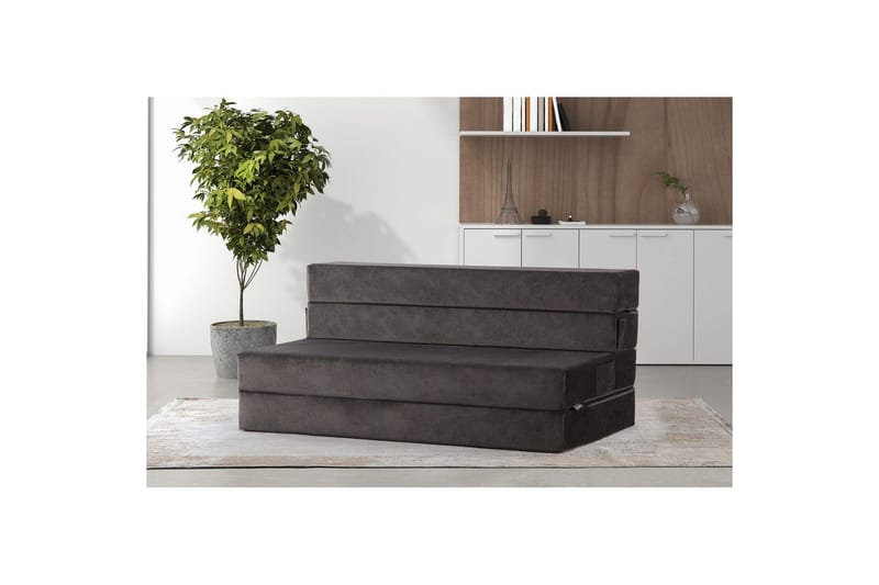 2-sits bäddsoffa Maroubridgelcrest Antracit - Antracit - Möbler - Soffa - Bäddsoffa - 2 sits bäddsoffa