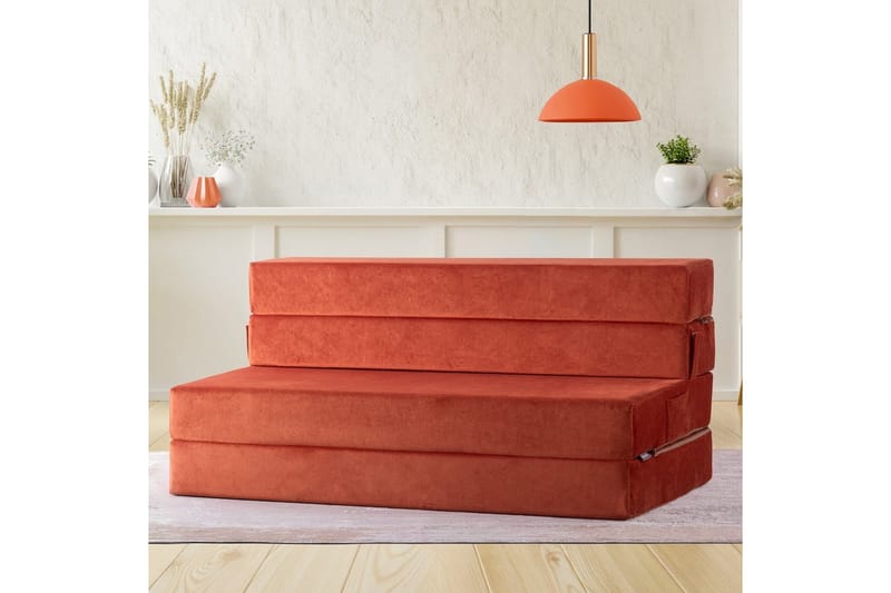 2-sits bäddsoffa Maroubridgelcrest Apelsin - Apelsin - Möbler - Soffa - Bäddsoffa - 2 sits bäddsoffa